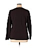 ELOQUII Brown Long Sleeve T-Shirt Size 14 - 16 Plus - photo 2