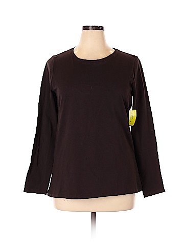 ELOQUII Long Sleeve T-Shirt (view 1)