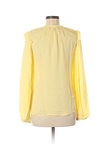 Robert Rodriguez Long Sleeve Silk Top (view 2)