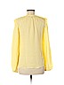 Robert Rodriguez 100% Silk Yellow Long Sleeve Silk Top Size 6 - photo 2