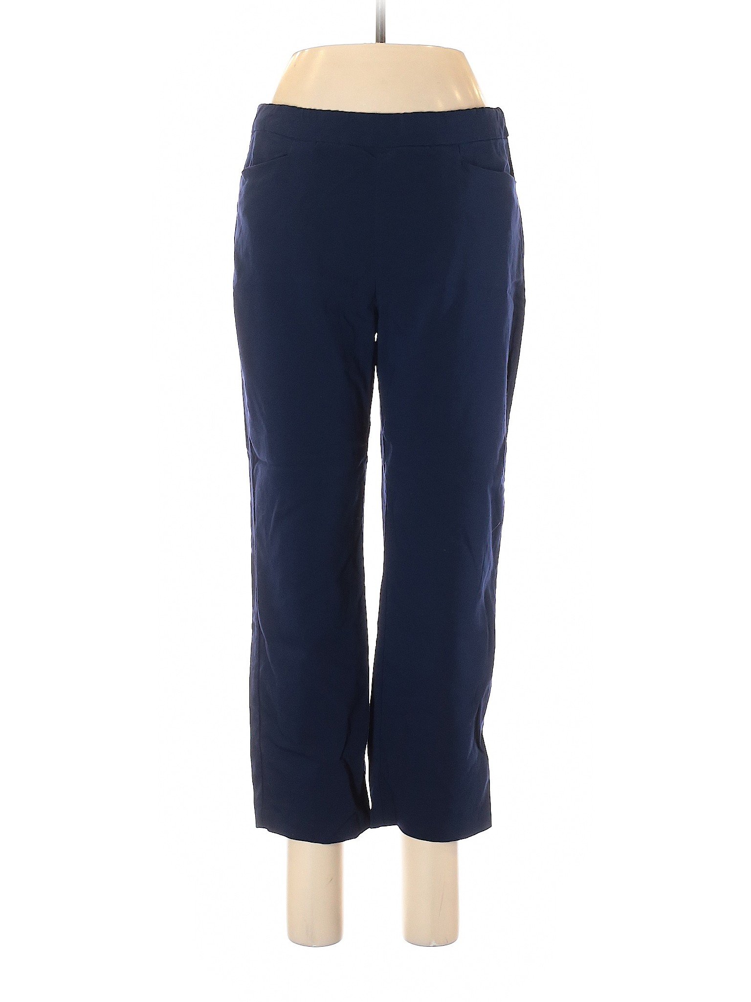 Susan Graver Women Blue Velour Pants 12 | eBay