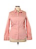 Talbots Pink Long Sleeve Button-Down Shirt Size 18 - photo 1