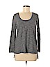 Banana Republic Gray Long Sleeve T-Shirt Size M - photo 1