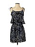 Parker 100% Polyester Black Casual Dress Size S - photo 1