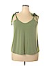 Kaari Blue Green Sleeveless Top Size XL - photo 1