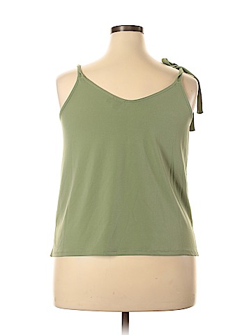 Kaari Blue Sleeveless Top (view 2)