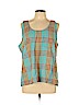 Kavu 100% Cotton Blue Sleeveless Blouse Size XL - photo 1