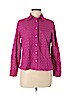 Talbots 100% Cotton Pink Long Sleeve Button-Down Shirt Size M (petite) - photo 1