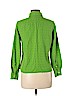 Talbots 100% Cotton Green Long Sleeve Button-Down Shirt Size M (petite) - photo 2