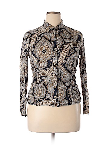 MICHAEL Michael Kors Long Sleeve Button-Down Shirt (view 1)