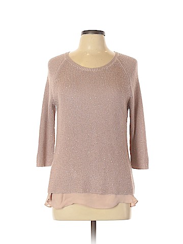 Neiman Marcus 3/4 Sleeve Silk Top (view 1)