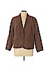 Coldwater Creek 100% Polyester Tan Blazer Size L (petite) - photo 1