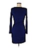 Diane von Furstenberg Blue Casual Dress Size 6 - photo 1