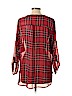 West Kei 100% Polyester Red 3/4 Sleeve Blouse Size XL - photo 2
