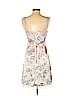 Betsey Johnson 100% Silk Gray Casual Dress Size 4 - photo 2