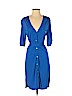 Amanda Uprichard Blue Casual Dress Size P (petite) - photo 1