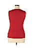 Lauren by Ralph Lauren 100% Cotton Red Sleeveless Top Size XL - photo 2