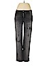 Free People 100% Cotton Black Jeans Size 0 - photo 1