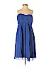 Banana Republic 100% Silk Blue Casual Dress Size 00 (petite) - photo 1