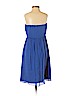 Banana Republic 100% Silk Blue Casual Dress Size 00 (petite) - photo 2