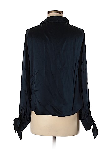Robert Rodriguez Long Sleeve Silk Top (view 2)