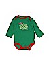 Carter's 100% Cotton Green Long Sleeve Outfit 6-9 MO / 9 MO - photo 1