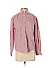 Faconnable Red Long Sleeve Button-Down Shirt Size S - photo 1
