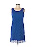 Alfani Blue Casual Dress Size S (petite) - photo 1