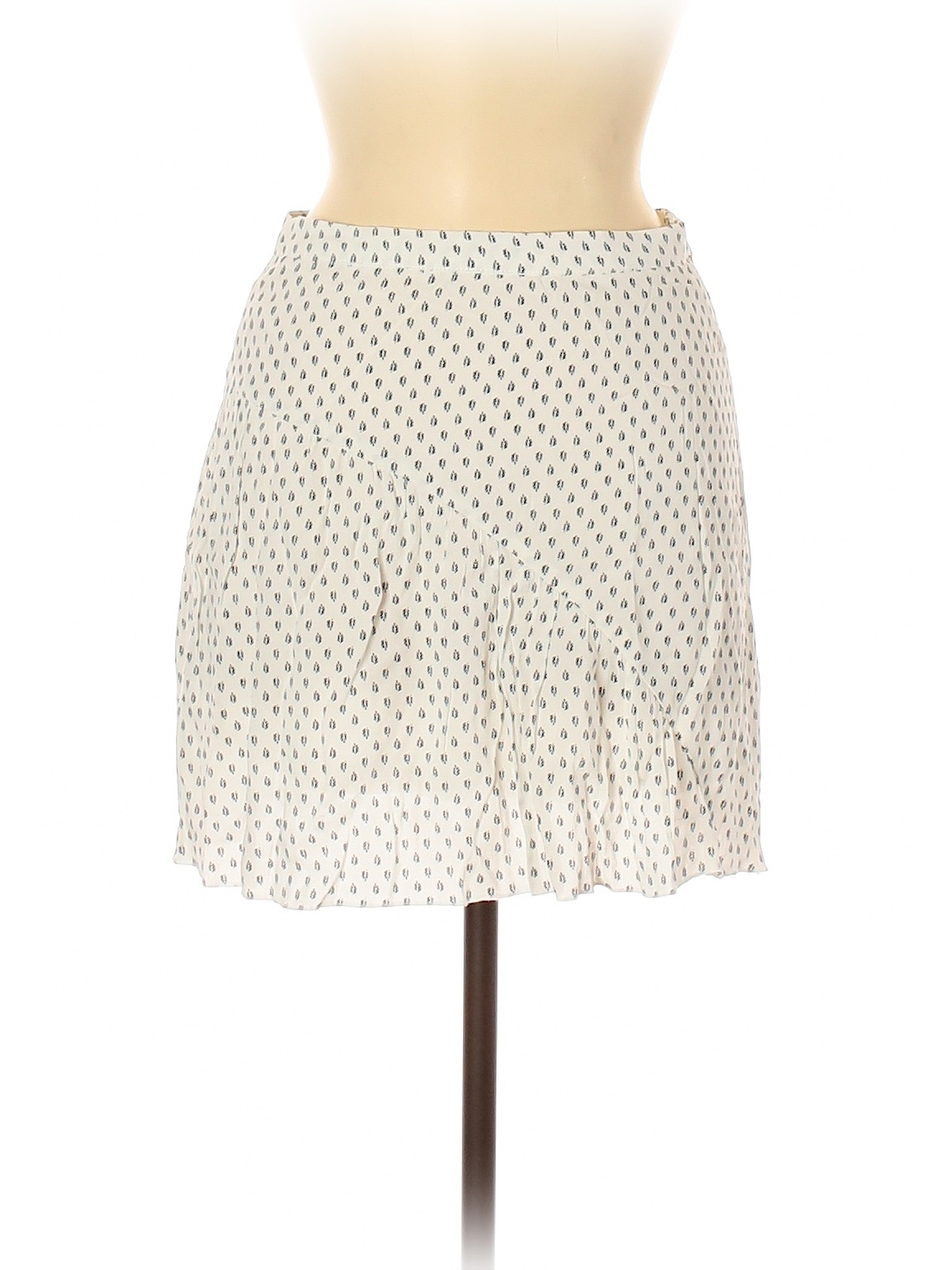 H&M Women Ivory Casual Skirt 6 | eBay