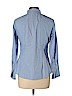 Banana Republic Blue Long Sleeve Button-Down Shirt Size 10 (petite) - photo 2