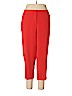 White House Black Market 100% Polyester Red Dress Pants Size 16 - photo 1