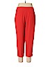 White House Black Market 100% Polyester Red Dress Pants Size 16 - photo 2