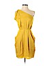 BCBGeneration 100% Polyester Yellow Cocktail Dress Size XS - photo 1