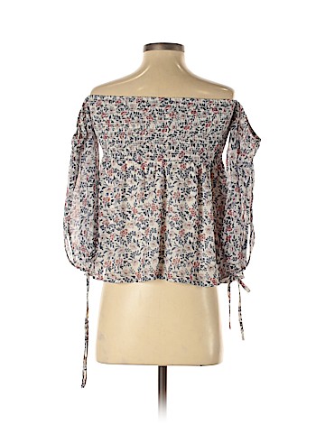 American Eagle Outfitters 3/4 Sleeve Blouse (view 2)