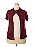 Elementz 100% Acrylic Burgundy Cardigan Size XL - photo 1
