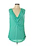 New Directions 100% Polyester Blue Sleeveless Top Size XL - photo 1