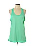 Nike 100% Polyester Green Active Tank Size XL - photo 1