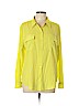Apt. 9 100% Polyester Yellow Long Sleeve Blouse Size XL - photo 1