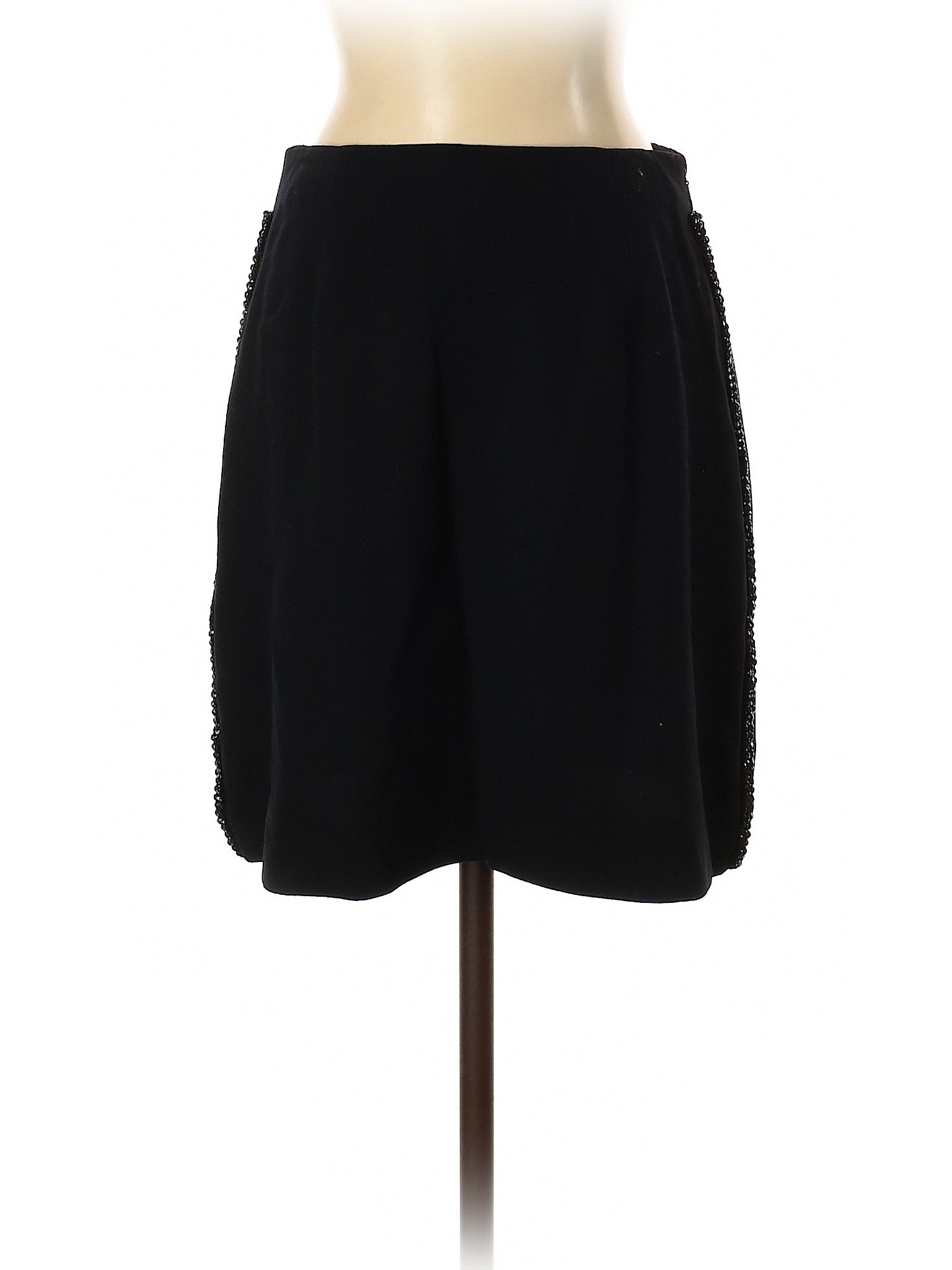 Vera Wang Women Black Casual Skirt 4 | eBay