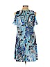 Roz & Ali Blue Casual Dress Size L (petite) - photo 2