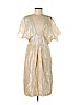 Alberta Ferretti Tan Cocktail Dress Size 10 - photo 1