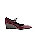 Etienne Aigner Burgundy Wedges Size 8 1/2 - photo 1