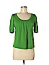 Ella Moss Green Short Sleeve Top Size M - photo 1
