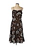 Donna Morgan 100% Cotton Brown Casual Dress Size 12 - photo 1