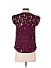 Assorted Brands 100% Polyester Purple Short Sleeve Blouse Size XS (petite) - photo 2
