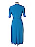 Evan Picone Blue Casual Dress Size 12 (petite) - photo 2