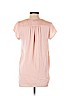 H&M 100% Polyester Pink Short Sleeve Blouse Size 2 - photo 2