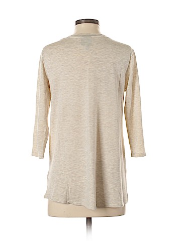 Bobeau 3/4 Sleeve Silk Top (view 2)