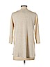 Bobeau Tan 3/4 Sleeve Silk Top Size S - photo 2
