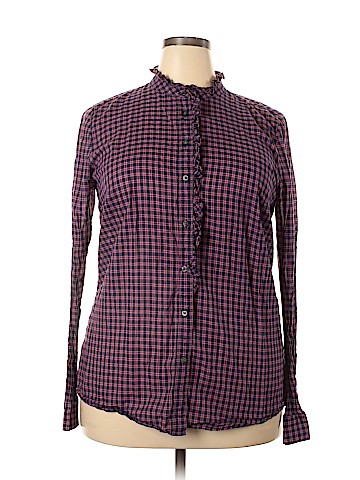 Gap Long Sleeve Button-Down Shirt (view 1)